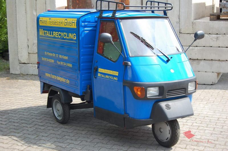 Piaggio APE Full Wrap – Bild 1