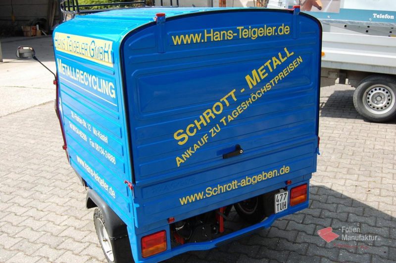 Piaggio APE Full Wrap – Bild 8
