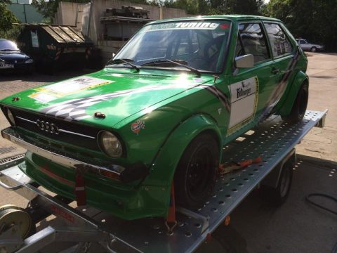Audi 50 Rennfolierung