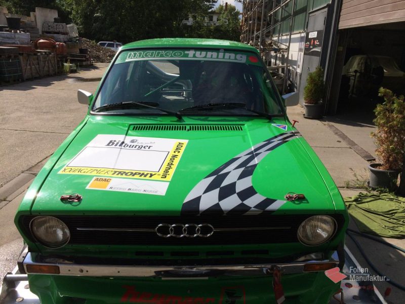 Audi 50 Rennfolierung – Bild 1