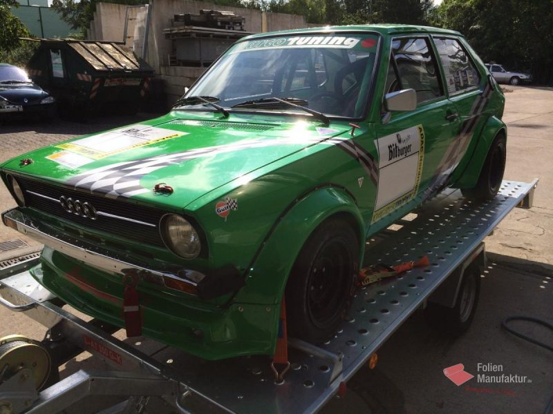 Audi 50 Rennfolierung – Bild 4