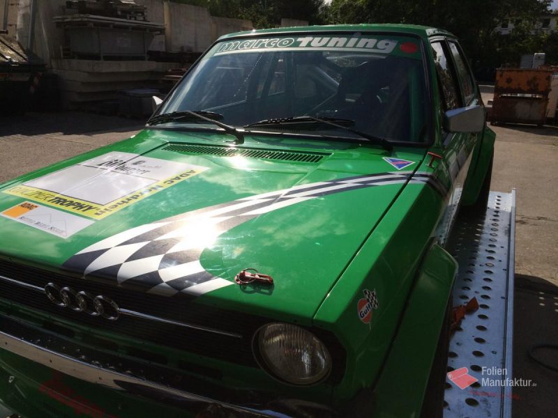 Audi 50 Rennfolierung – Bild 3