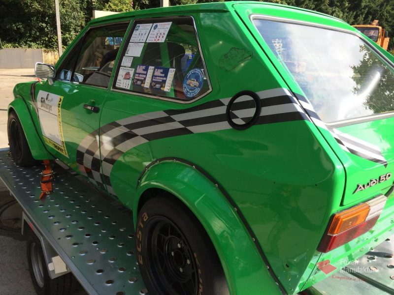 Audi 50 Rennfolierung – Bild 9
