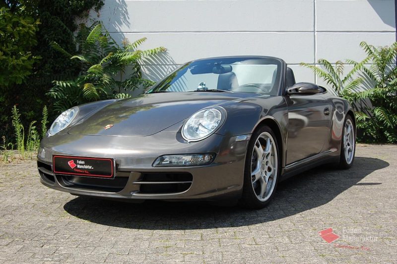 Porsche 997 Convertible Full Wrap – Bild 2