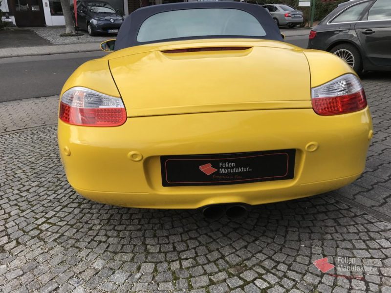 Porsche Boxster Vollfolierung – Bild 8
