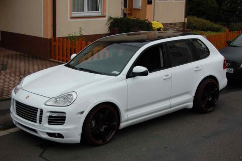 Porsche Cayenne Vollfolierung