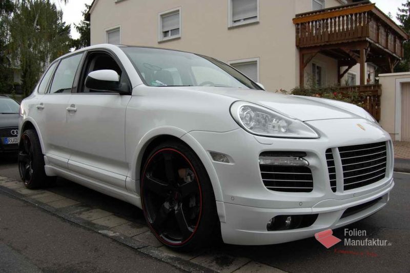 Porsche Cayenne Full Wrap – Bild 5