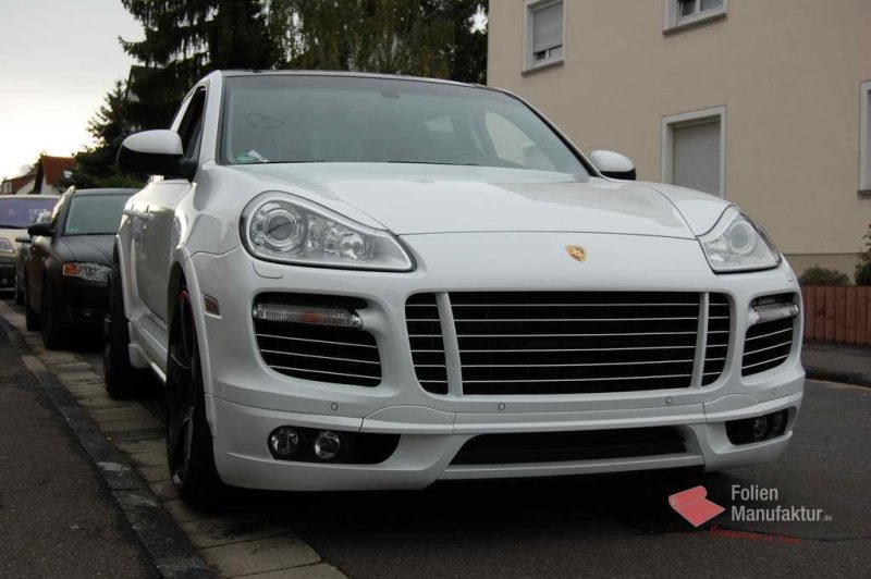 Porsche Cayenne Full Wrap – Bild 4
