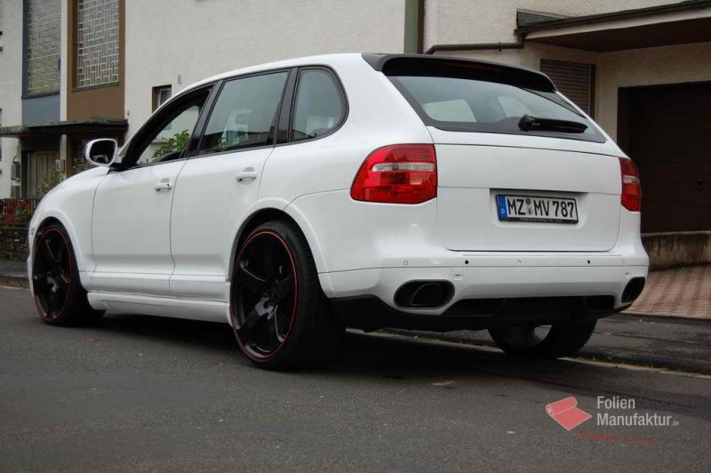 Porsche Cayenne Full Wrap – Bild 7