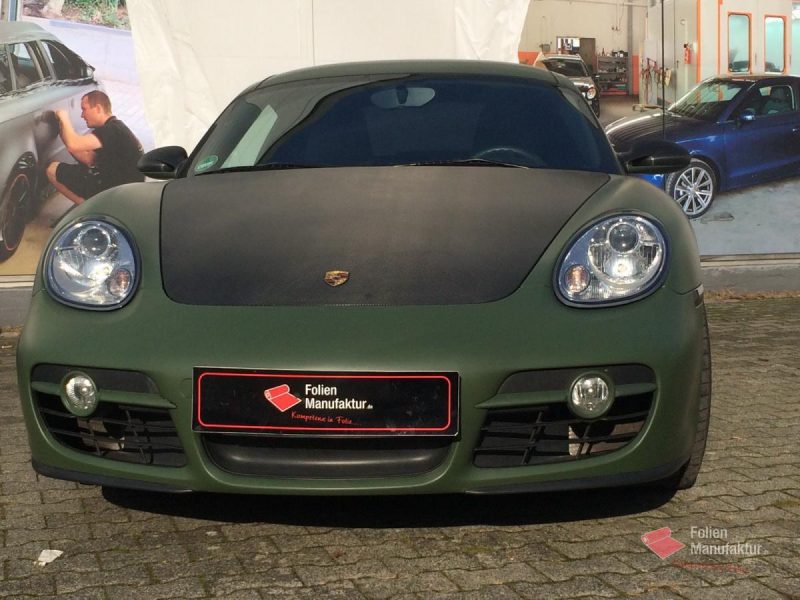 Porsche Cayman Vollfolierung – Bild 3