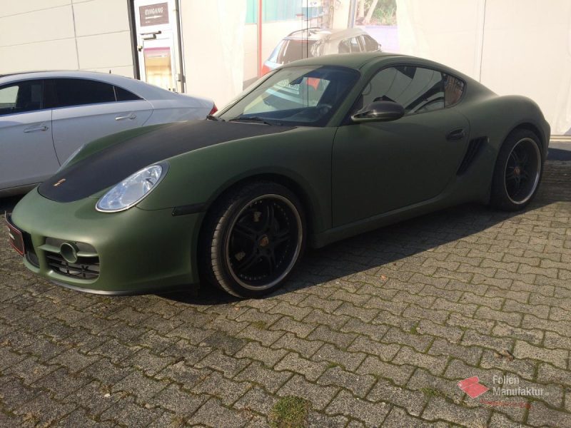 Porsche Cayman Vollfolierung – Bild 2