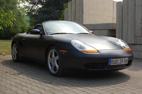 Porsche Boxster Vollfolierung