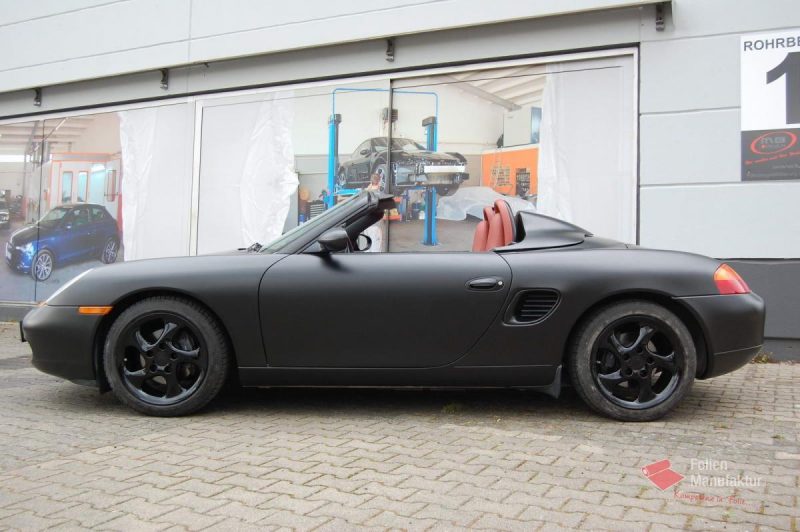 Porsche Boxster Vollfolierung – Bild 2