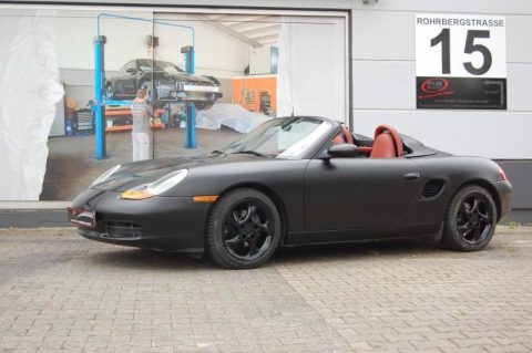Porsche Boxster Vollfolierung