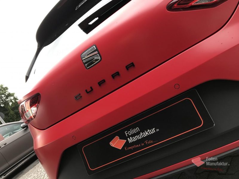 Seat Leon Cupra Vollfolierung – Bild 9