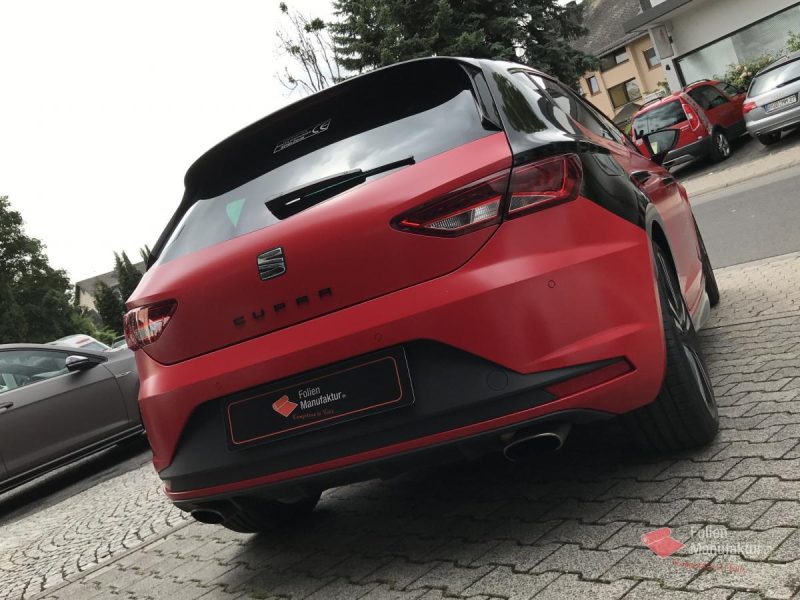 Seat Leon Cupra Vollfolierung – Bild 10