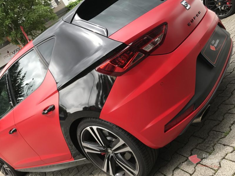Seat Leon Cupra Vollfolierung – Bild 8