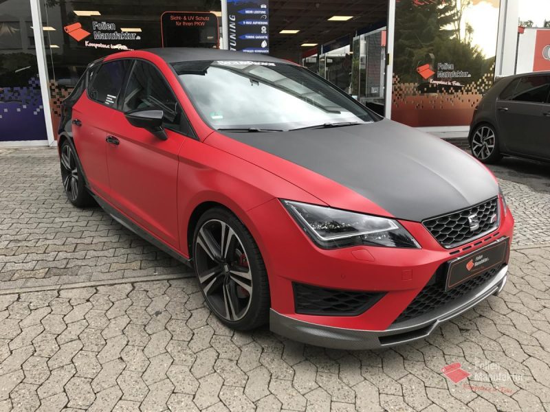 Seat Leon Cupra Vollfolierung – Bild 6