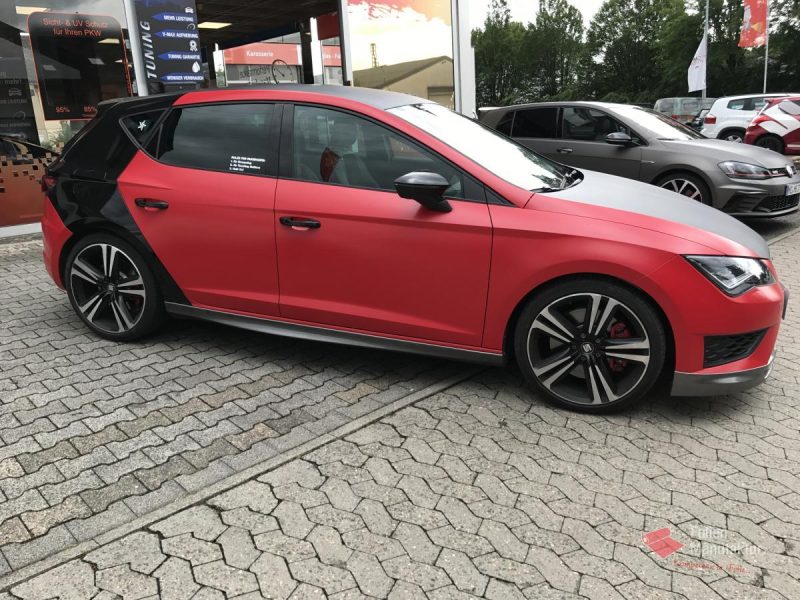 Seat Leon Cupra Vollfolierung – Bild 7