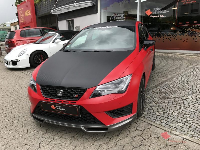Seat Leon Cupra Vollfolierung – Bild 2