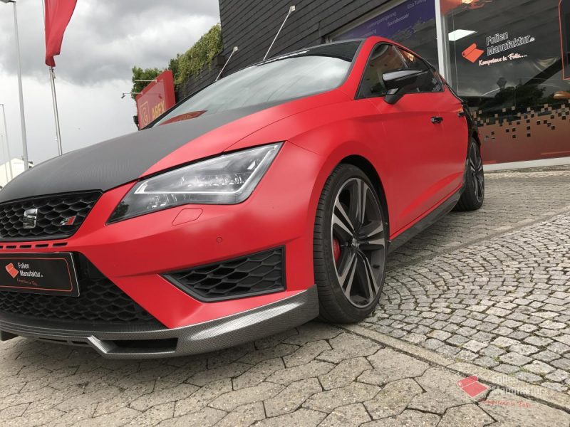 Seat Leon Cupra Vollfolierung – Bild 3