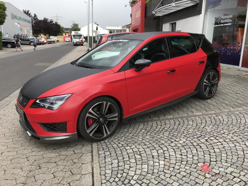 Seat Leon Cupra Vollfolierung – Bild 1