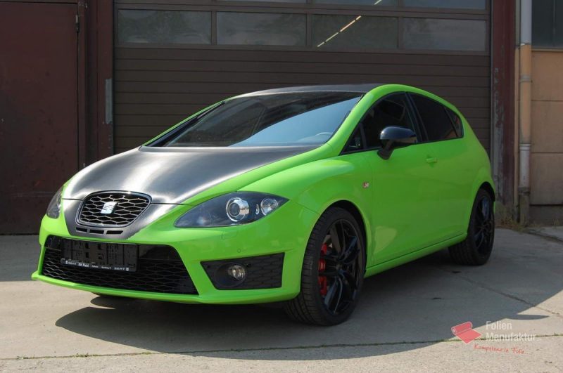 Seat Leon Cupra Vollfolierung – Bild 3