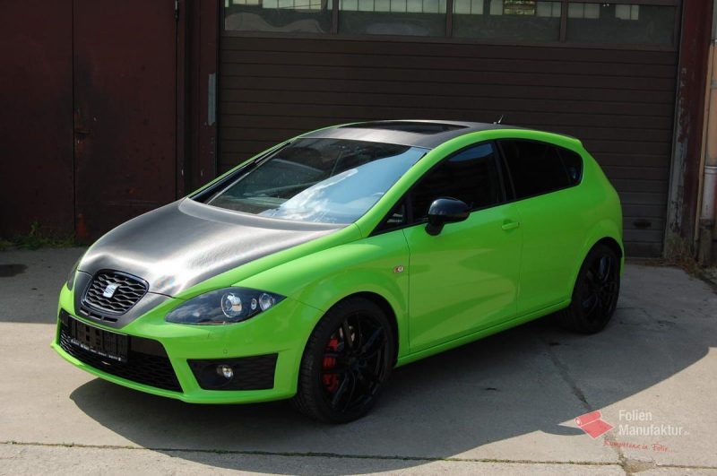 Seat Leon Cupra Vollfolierung – Bild 2
