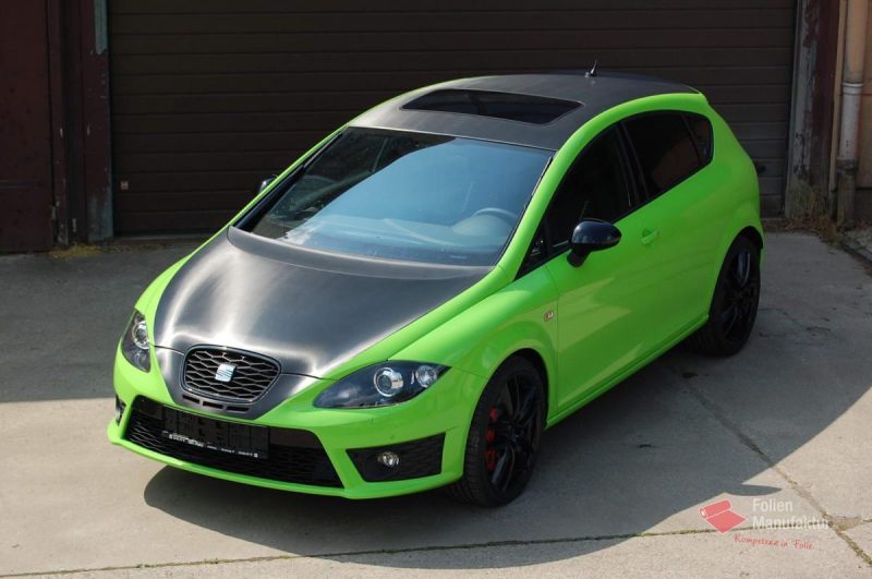 Seat Leon Cupra Vollfolierung – Bild 1