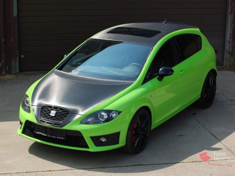 Seat Leon Cupra Vollfolierung – Bild 1