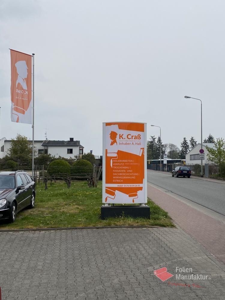 Werbepylone – Bild 1