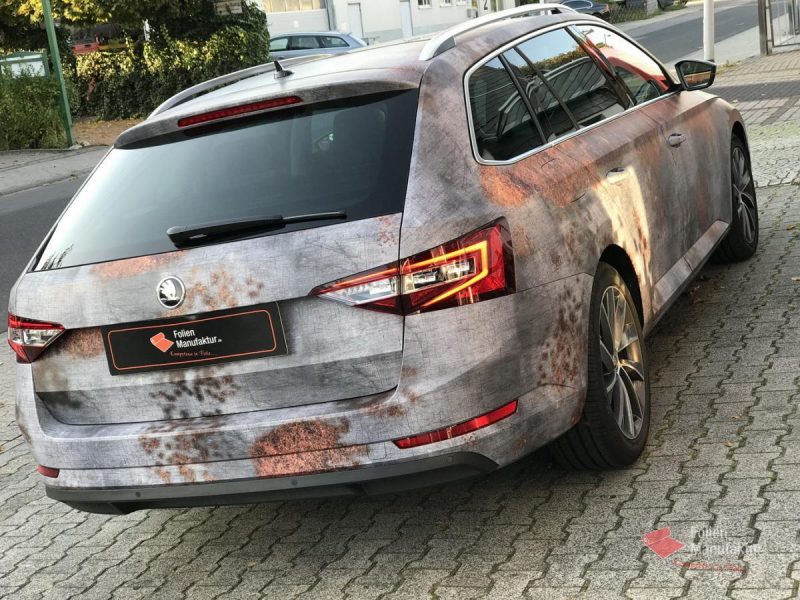 Skoda Superb Vollfolierung – Bild 9