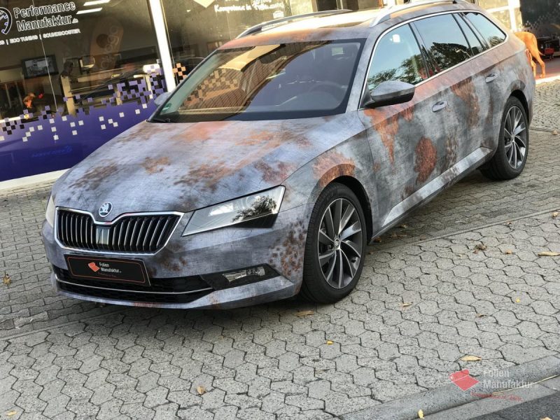 Skoda Superb Vollfolierung – Bild 2