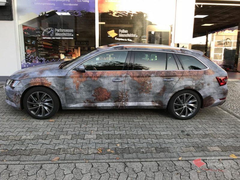 Skoda Superb Vollfolierung – Bild 5