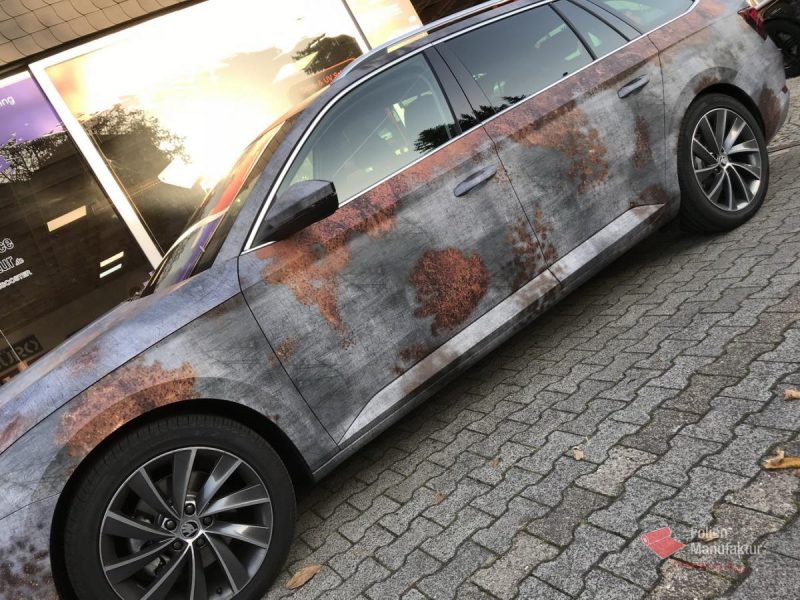 Skoda Superb Vollfolierung – Bild 7