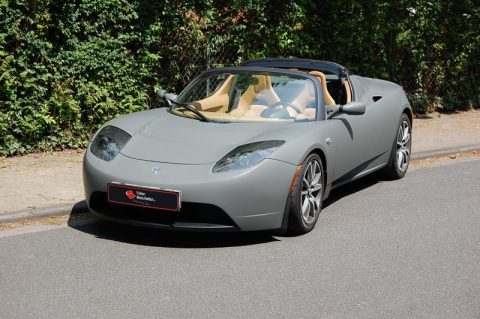 Tesla Roadster Vollfolierung