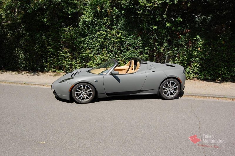 Tesla Roadster Full Wrap – Bild 4