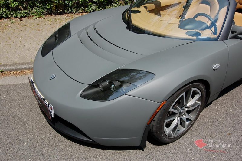 Tesla Roadster Full Wrap – Bild 6