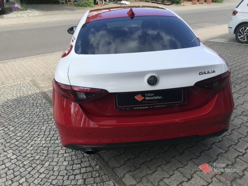 Alfa Romeo Partial Wrap – Bild 1