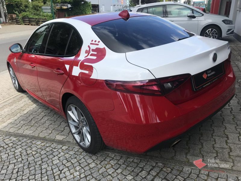 Alfa Romeo Partial Wrap – Bild 2