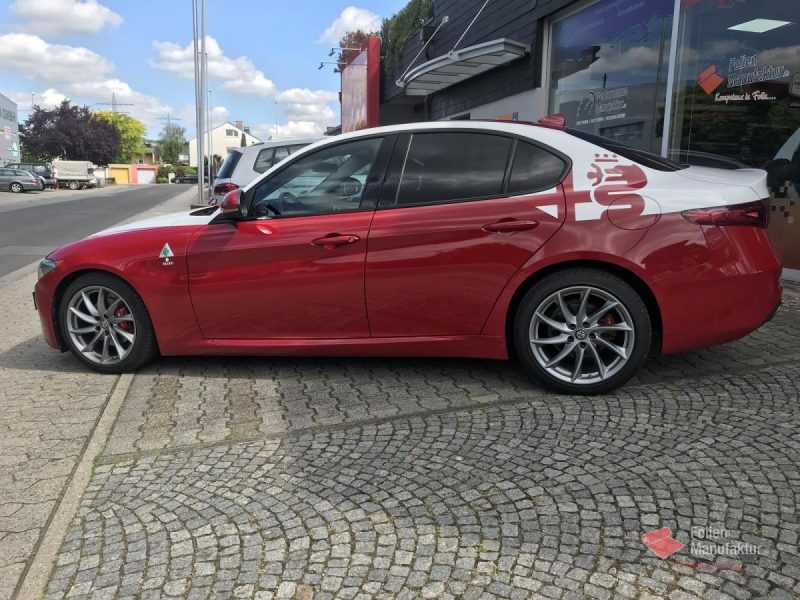 Alfa Romeo Partial Wrap – Bild 3