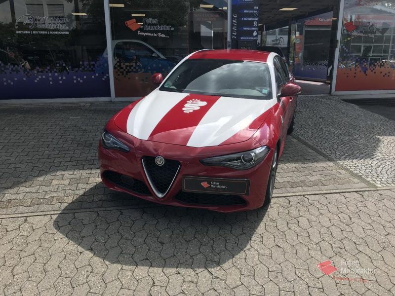 Alfa Romeo Partial Wrap – Bild 4