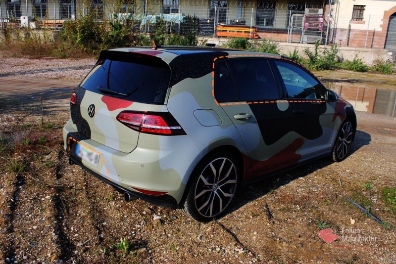 VW Golf GTI Vollfolierung – Bild 10