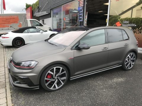 VW Golf GTI Clubsport Vollfolierung
