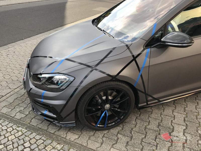 VW Golf R Vollfolierung – Bild 6