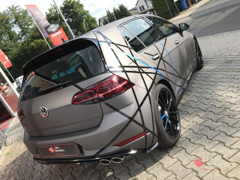 VW Golf R Vollfolierung – Bild 9
