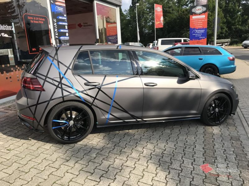 VW Golf R Vollfolierung – Bild 10