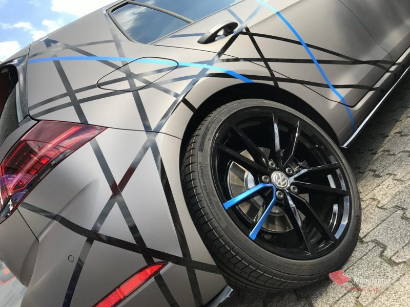 VW Golf R Vollfolierung – Bild 7