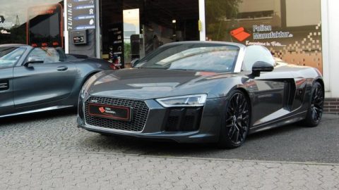 Audi R8 Teilfolierung Carbon