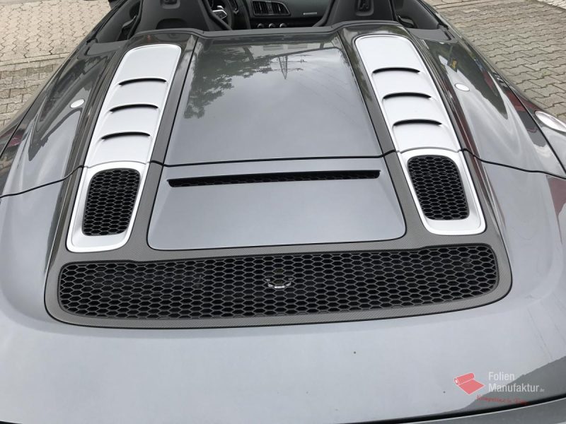 Audi R8 Teilfolierung Carbon – Bild 1